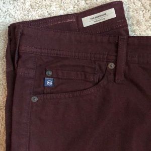 Burgundy AG Pants - for a 30 Waist